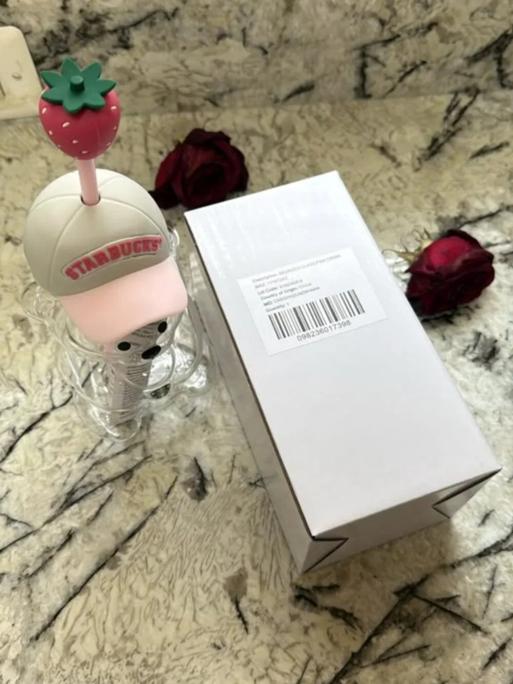 Starbucks item topper